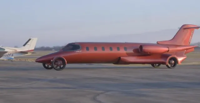Au transformat un avion privat într-o limuzină de lux. A ieşit un "Limo-jet"