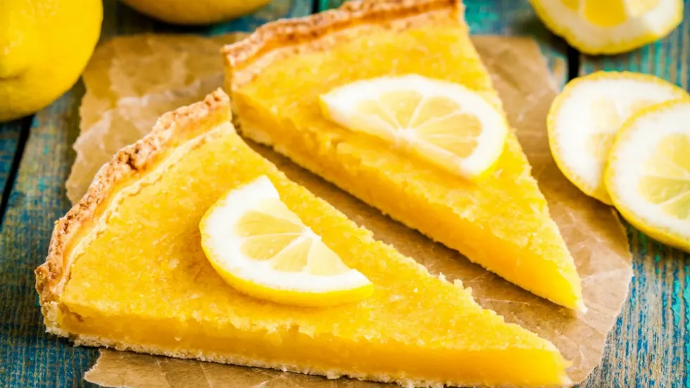 Rețeta zilei: Tarta cu cremă de lămâie
