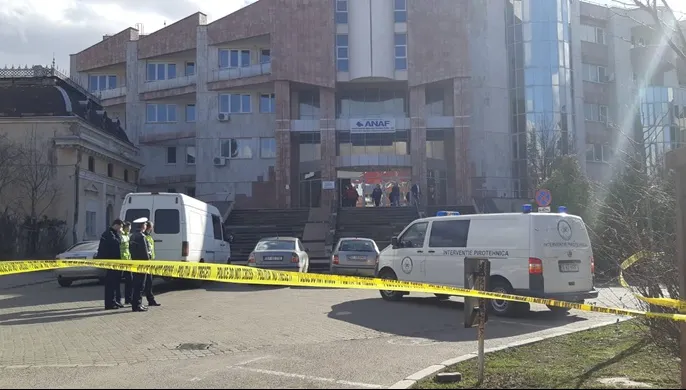 Amenințarea cu bombă la sediul ANAF Botoșani