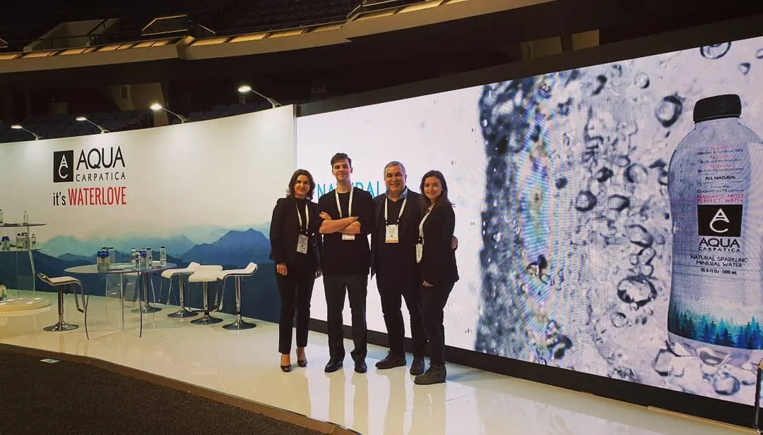 AQUA Carpatica, singurul brand românesc prezent la Natural Products Expo West din California (P)