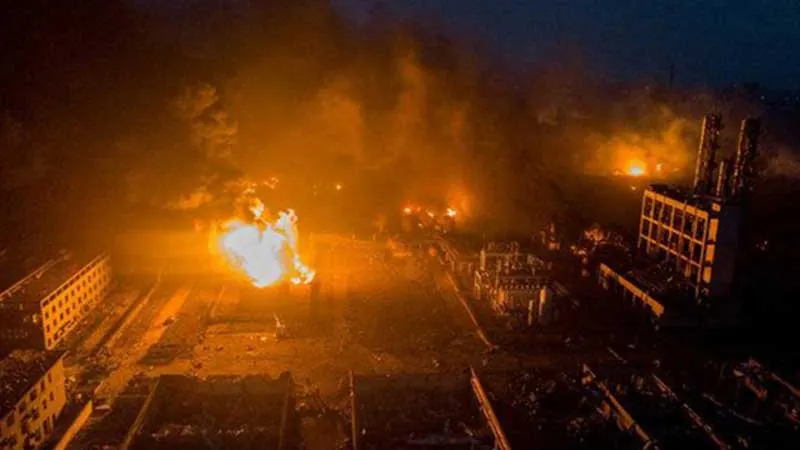Explozie violentă în China. Mulți morți și răniți