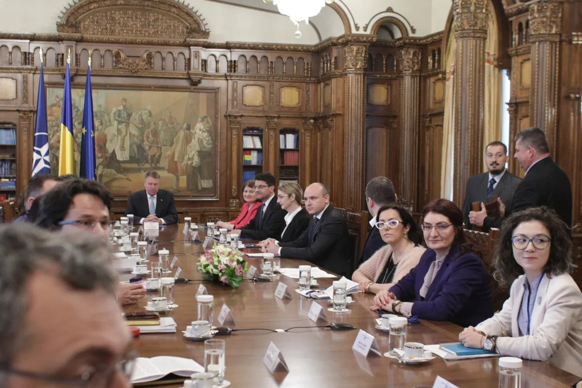 Klaus Iohannis, consultări cu magistrații, la Cotroceni