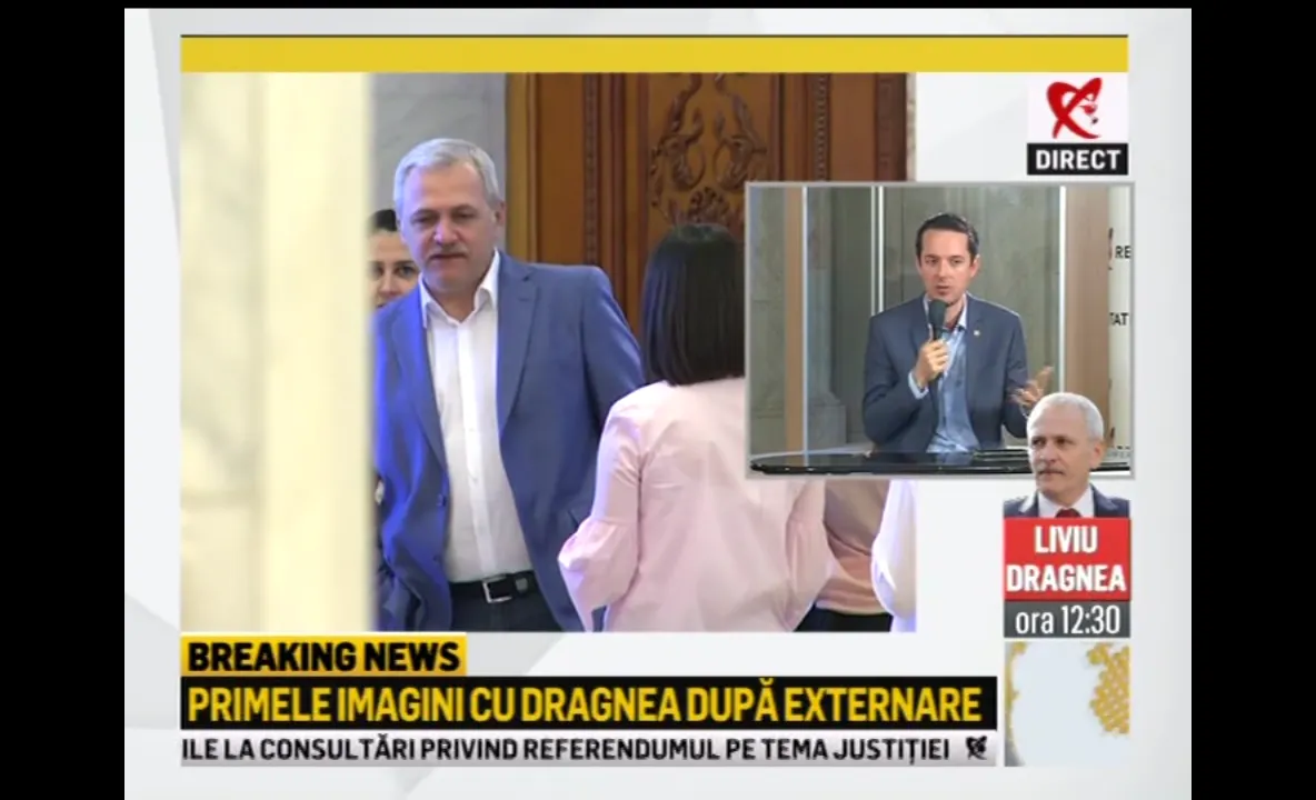 S-a ridicat și umblă. Primele imagini cu Liviu Dragnea după externare