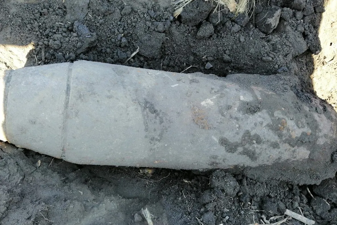 Bombă de 100 de kg, găsită în România. Autoritățile o vor detona