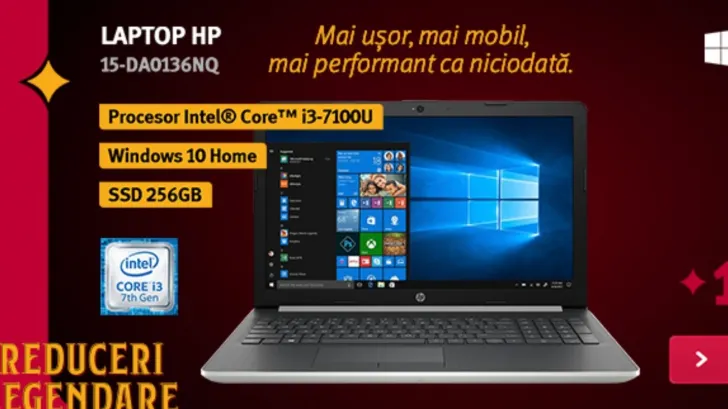 Altex - Laptopuri legendare cu reduceri de pret legendare
