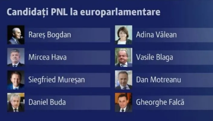 Candidati PNL alegeri europarlamentare 2019 - Liste complete
