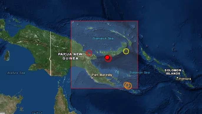 Cutremur puternic, de 7,2 grade, pe centura de foc a Pacificului 