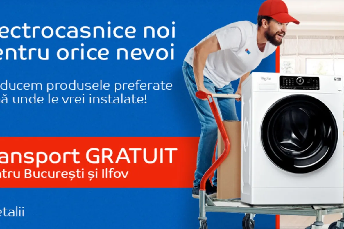 eMAG - Electrocasnice ieftine cu transport gratuit