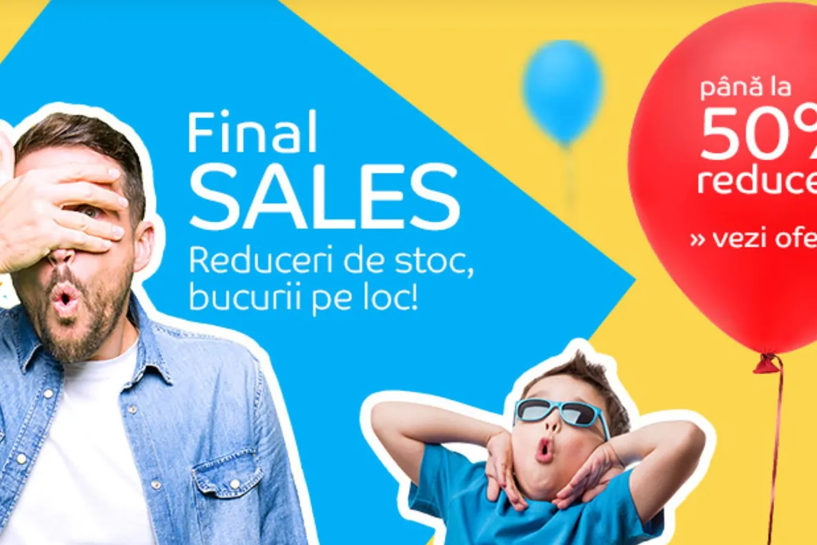 eMAG Final Seals - Cea mai mare lichidare de stocuri din acest an