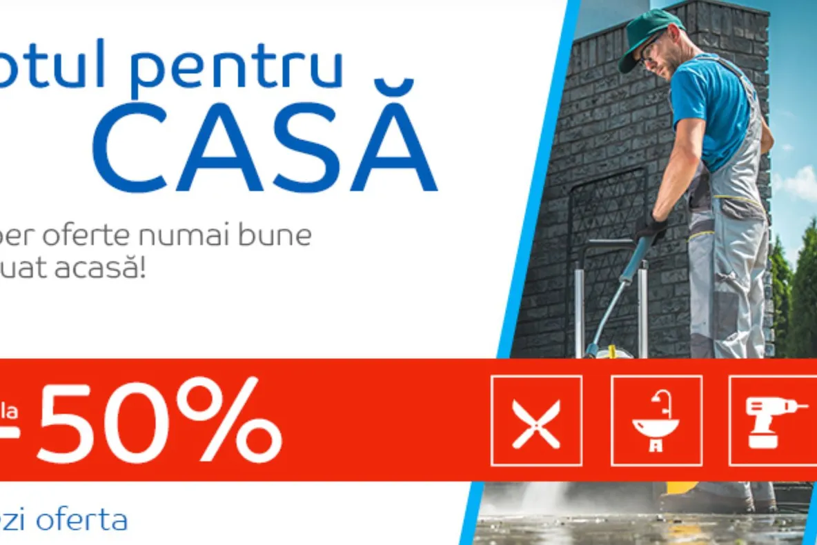 eMAG - Totul pentru casa - Una dintre cele mai importante promotii din aceasta perioada