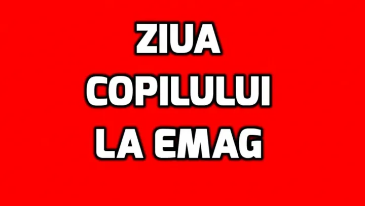 eMAG – Ziua Copilului – 5 jocuri inteligente pe care le poti face cadou celor mici