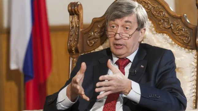 Primul interviu TV cu ambasadorul rus la București, de când a început PUTIN războiul: „Rusia curăță Ucraina de neonaziști!”