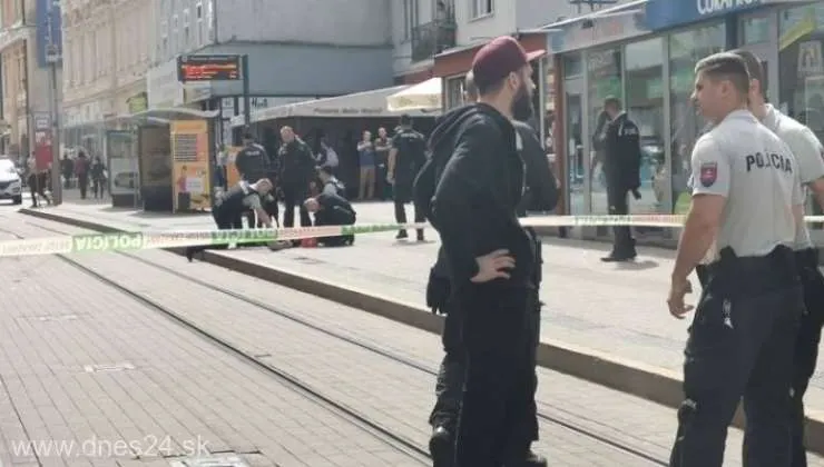 Focuri de armă trase de poliție! Filmul urmăririi unui individ 