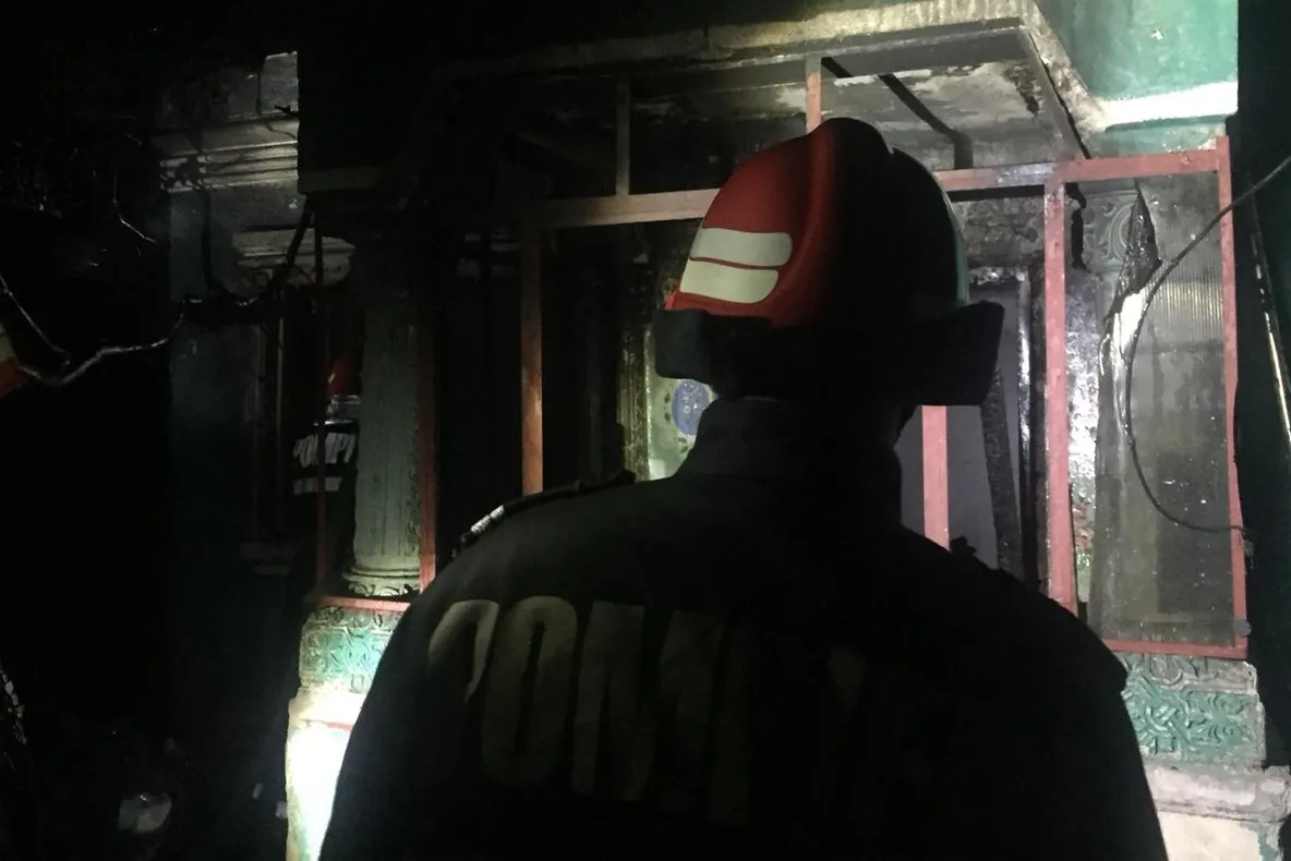 Doi soți au murit într-un incendiu cumplit