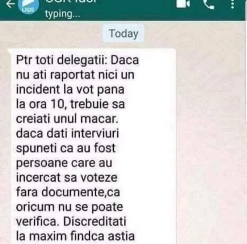 PSD, manipulare la adresa USR+PLUS, cu un mesaj din 2018 
