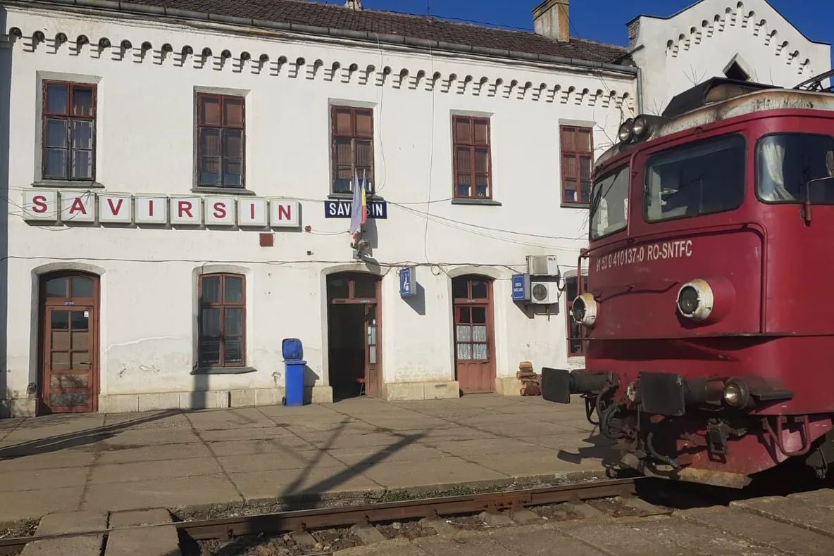 Circulația trenurilor pe ruta Arad-București este blocată. Mulți copaci au căzut pe linii