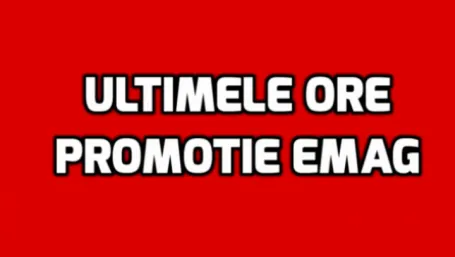 eMAG Revolutia Preturilor – 10 oferte cu discount de 50% - Se epuizeaza cu viteza luminii