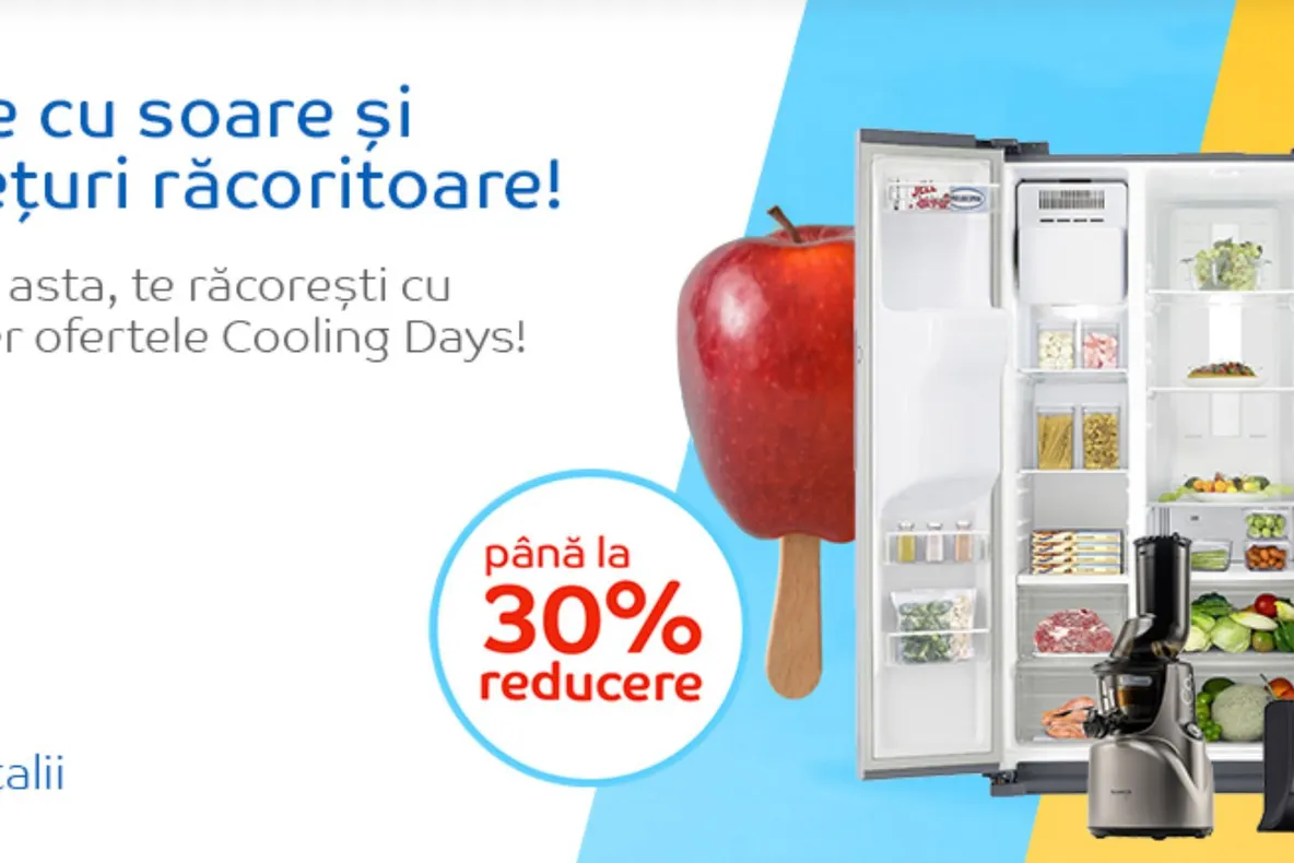 eMAG Cooling Days - Promotia care scade preturile dar si temperaturile