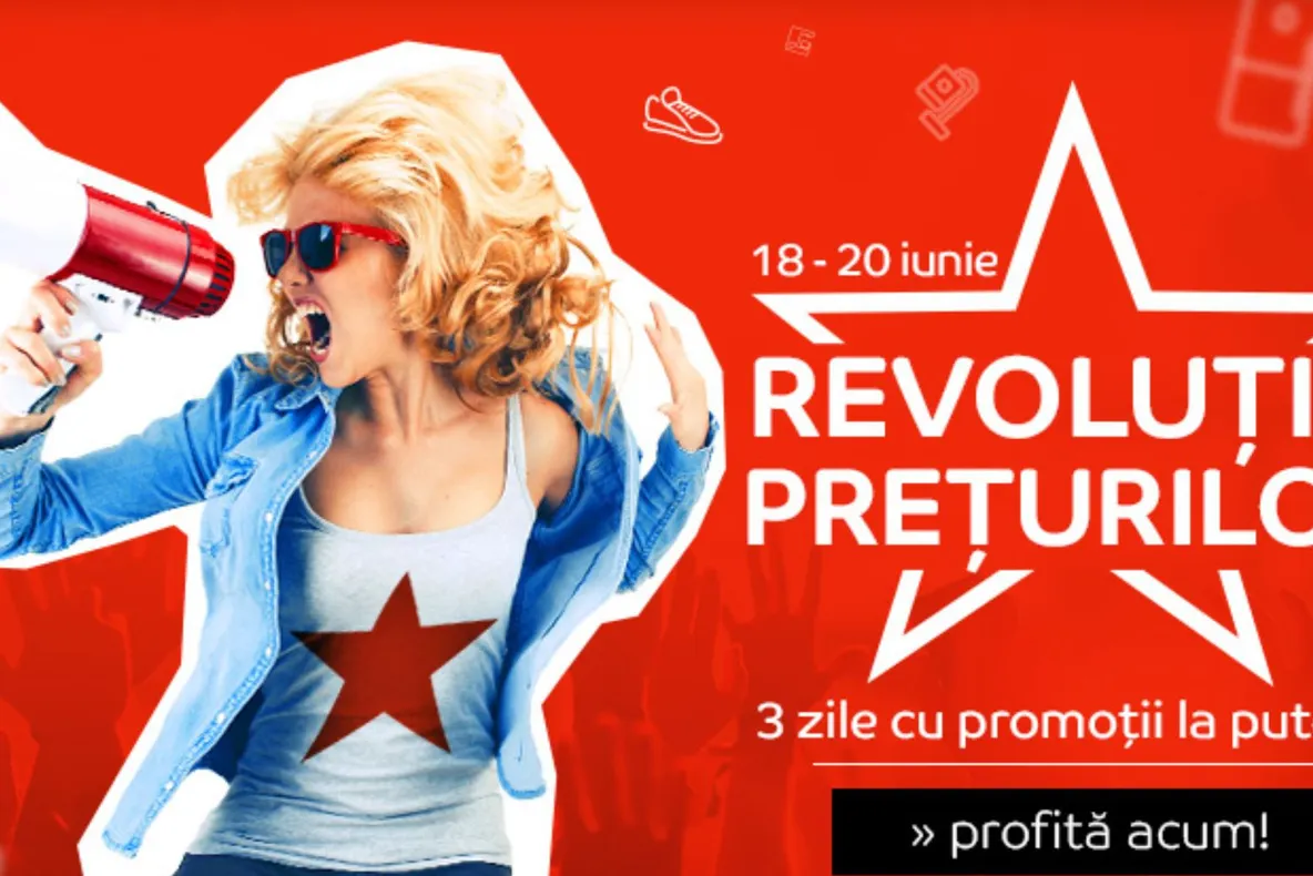 eMAG Revolutia Preturilor - E timpul pentru o noua revolutie!