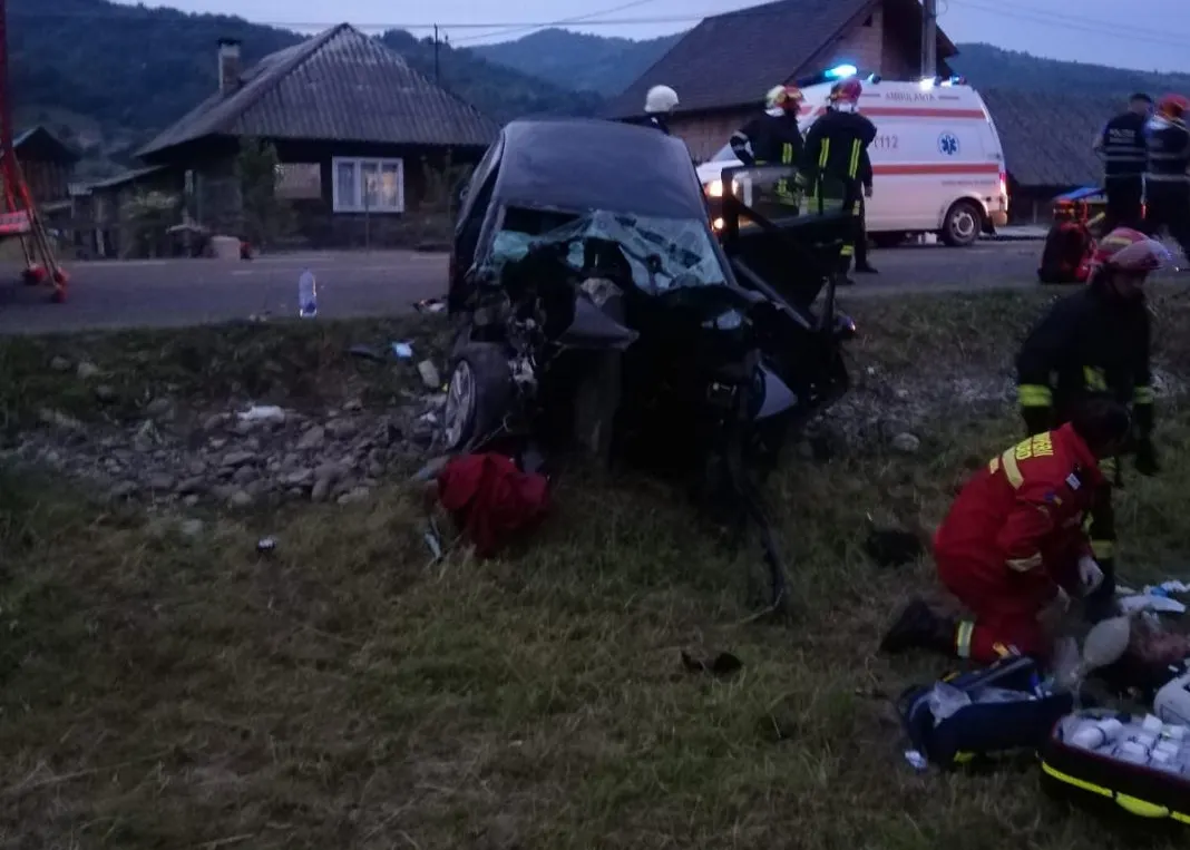 Accident cu doi morți și doi răniți, în Maramureș. Cauza tragediei a șocat