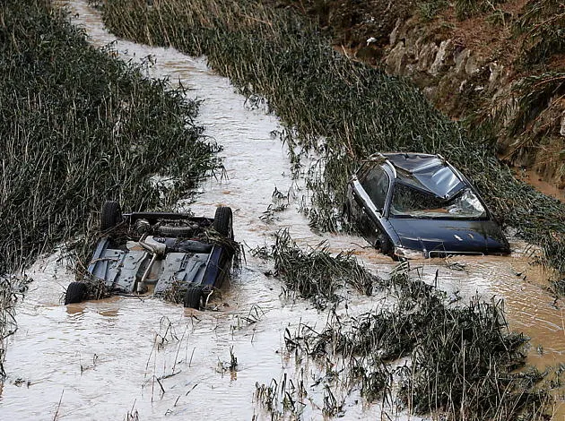 Viituri-monstru în Spania după ploile torențiale: Imagini dramatice