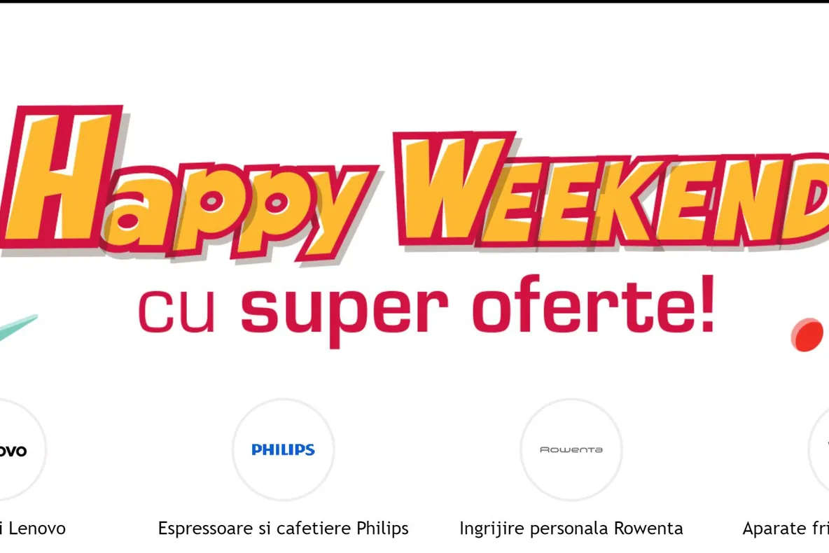 Altex - Happy weekend se incheie luni. Ce oferte mai sunt