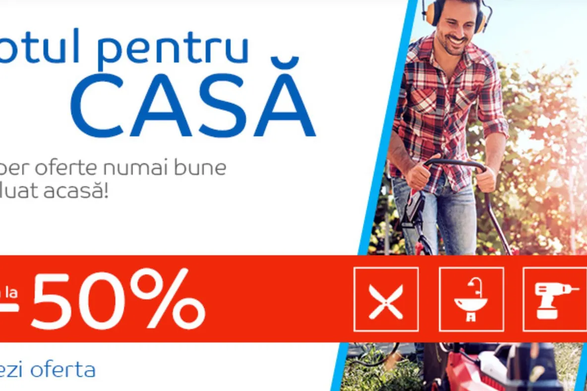 eMAG - Totul pentru casa - Una dintre cele mai importante promotii din aceasta perioada