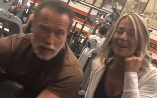 VIRAL. Cum au sărbătorit Nadia Comăneci și Arnold Schwarzenegger 43 de ani de la Montreal