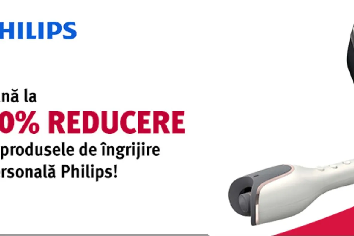 Altex - Electrocasnice Philips cu reduceri consistente