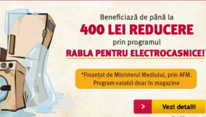 Altex - Programul Rabla pentru electrocasnice