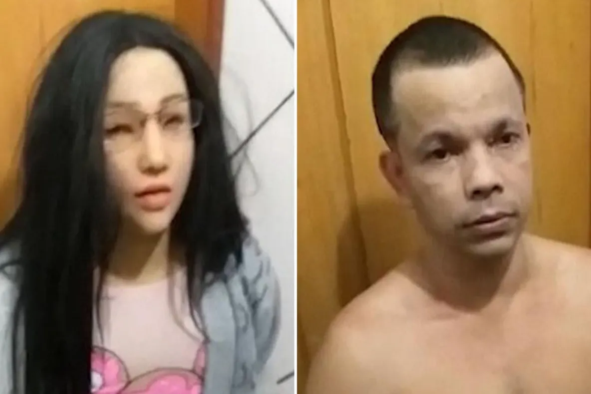 Un interlop a încercat să evadeze îmbrăcat ca fiica sa, lăsată în închisoare -VIDEO antologic