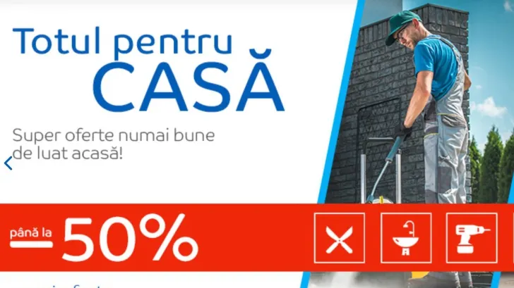 Mare campanie de reduceri la eMAG! Cele mai bune oferte din campania "Totul pentru casa"