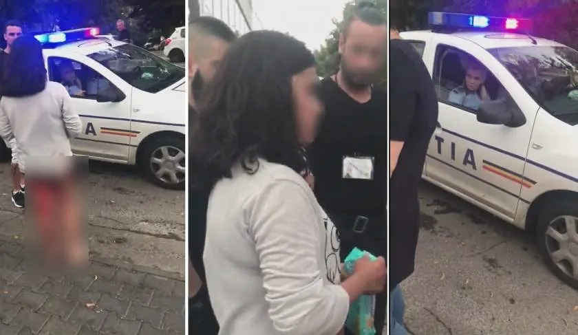 Sancțiune de ochii lumii pentru polițiștii care au ignorat o minoră plină de sânge 
