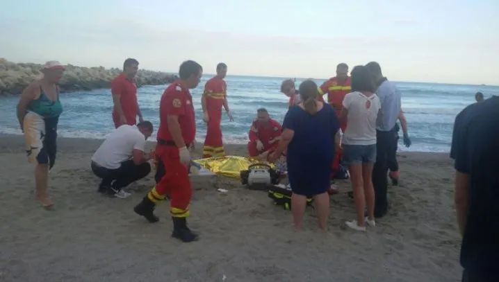 Bărbat înecat în mare la Eforie Nord
