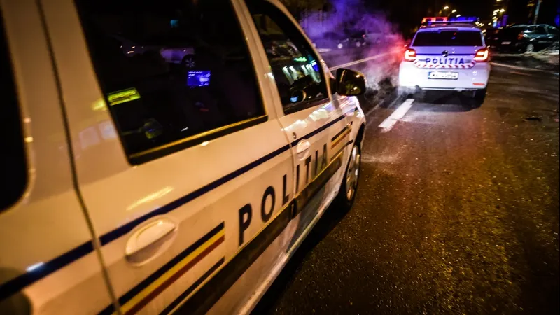 Scandal cu focuri de armă într-o comună din Olt, după o șicanare în trafic!