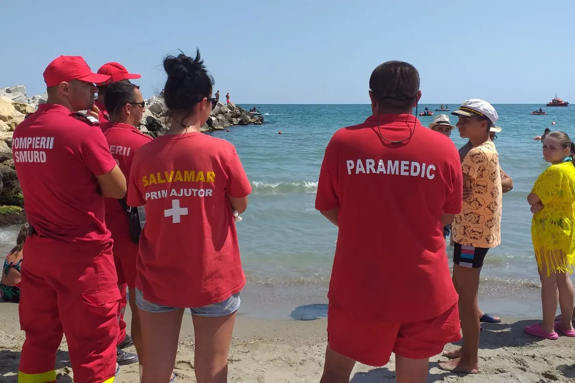 Septuagenar căutat la Eforie după ce a intrat în mare și nu a mai ieșit