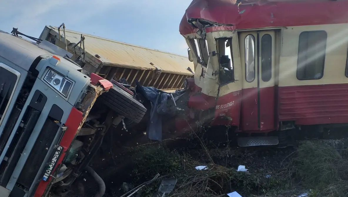 Accident feroviar în Timiș
