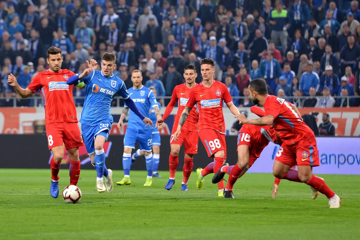 VIDEO | FCSB dă lovitura la Craiova! Gol la debut pentru Tsoumou! Oltenii n-au șutat pe poartă