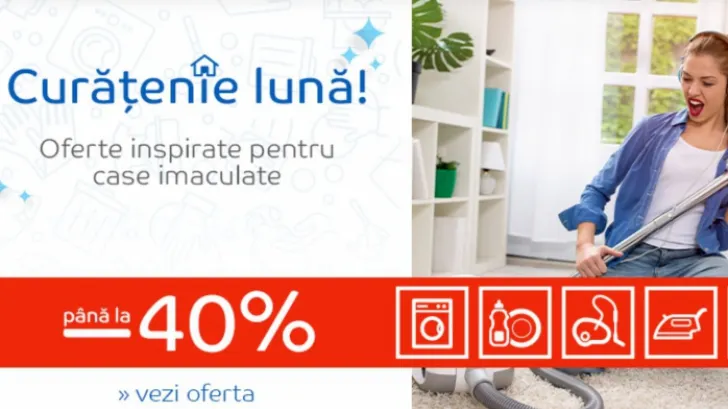 eMAG – Curatenie luna – Toamna se face curatenie generala. Ce avantaje ai