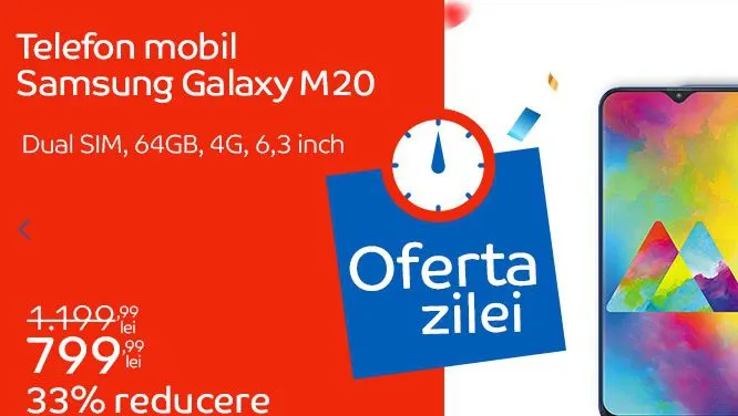 eMAG - Oferta zilei la telefoane Samsung Galaxy