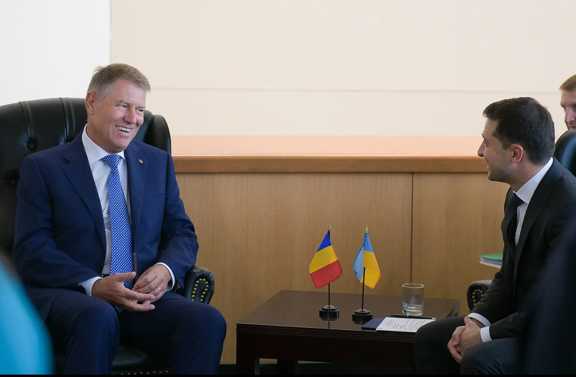 Prima întâlnire a lui Klaus Iohannis cu președintele ucrainean