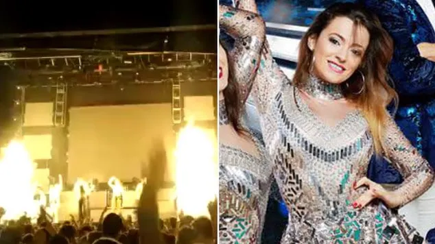 O cântăreaţă spaniolă a fost ucisă pe scenă în timpul unui concert