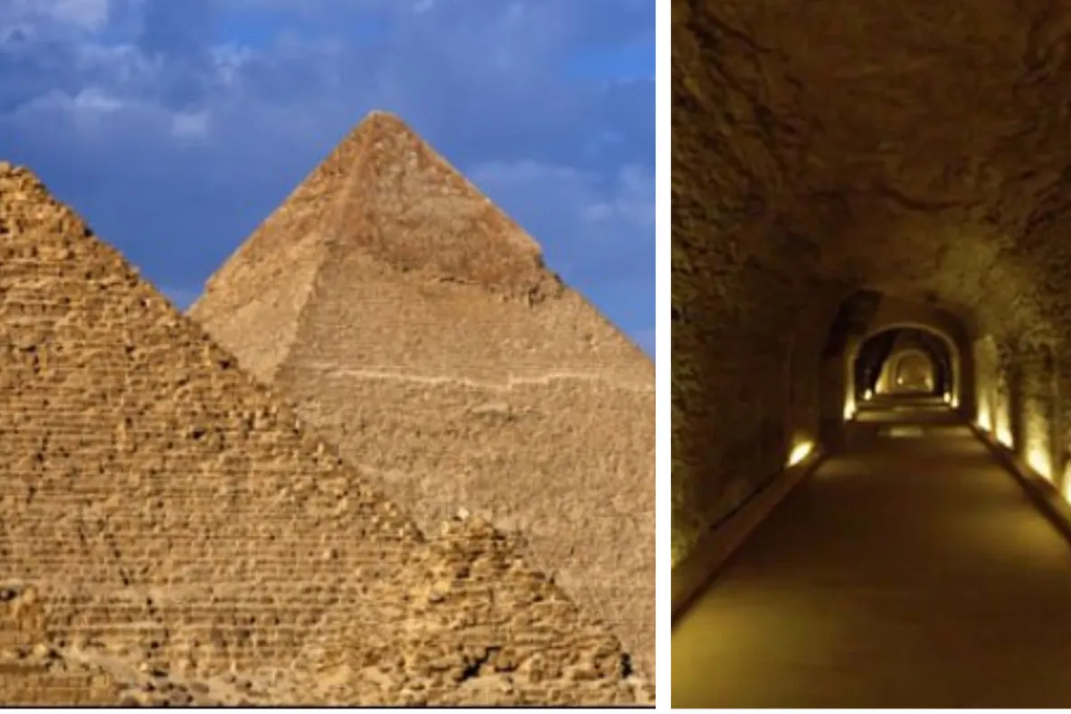 Labirint de tuneluri secrete, sub piramidele din Egipt. Descoperire majoră