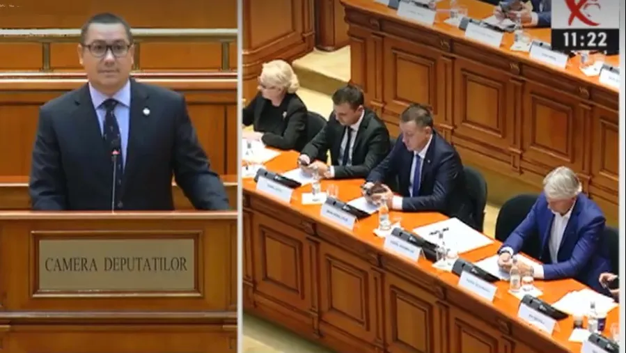 Ponta, în Parlament: Să nu vă fie datoare doamna Dăncilă că pățiți ca Dragnea! 