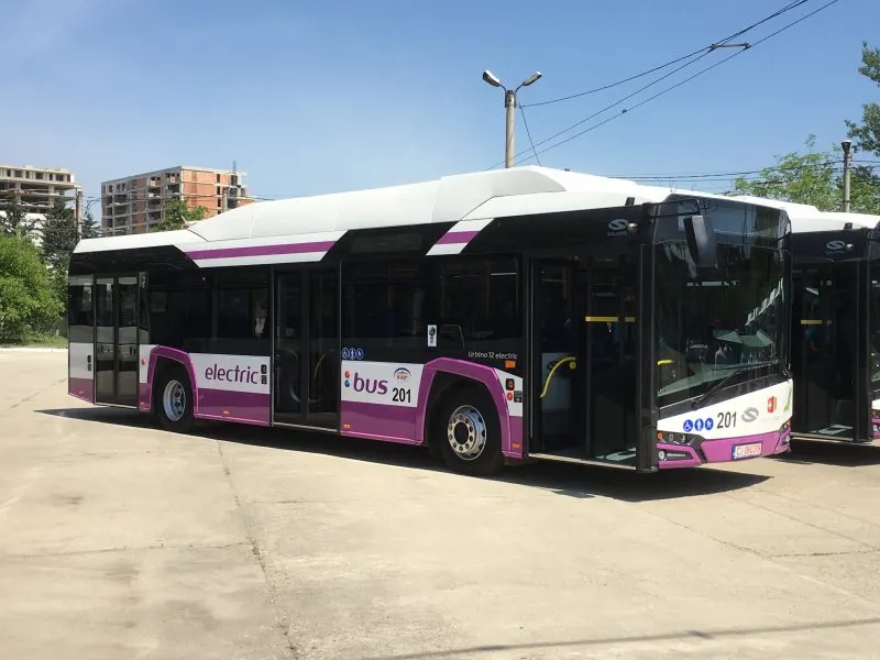 Premieră națională la Cluj: autobuze fără șoferi pe străzile din oraș