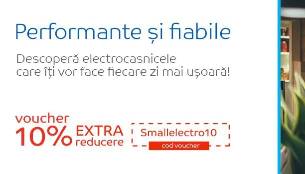 eMAG electrocasnice performante și fiabile