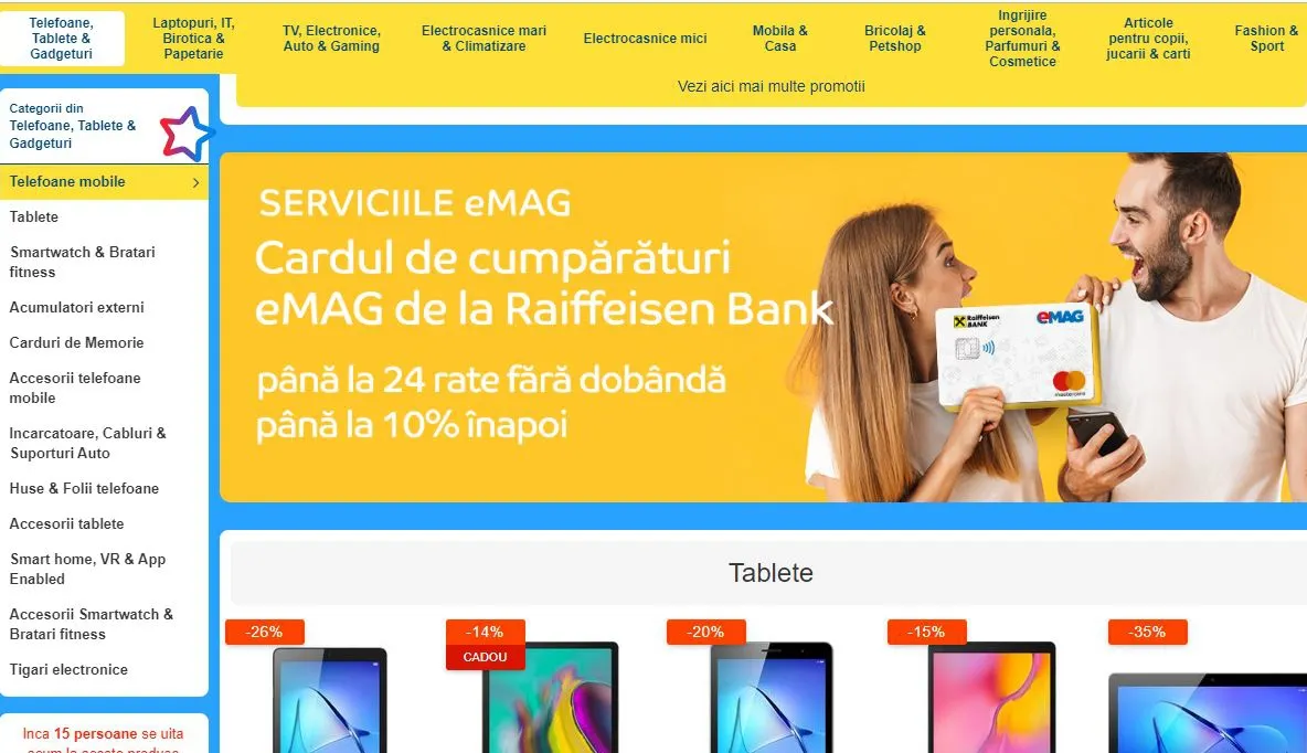eMAG – Review la tablete – Care sunt cele mai apreciate de catre clienti