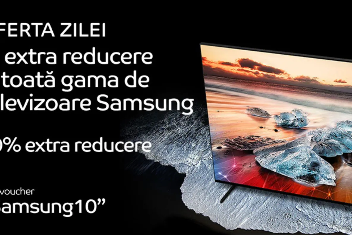 eMAG - Televizoare Samsung cu 10% mai ieftine decat pretul afisat