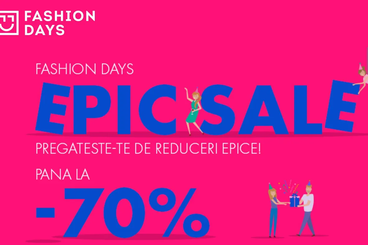 Fashion Days – 75% reducere doar in aceasta seara