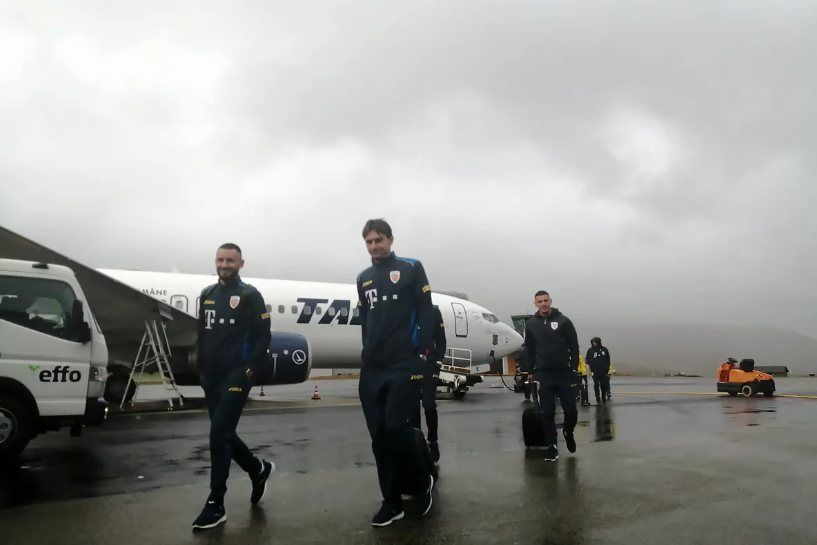Naționala României a ajuns în Feroe! Detalii de ultimă oră